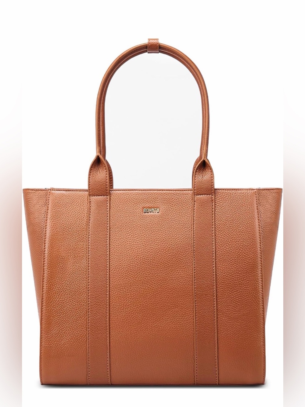 Heavy duty leather tote bag